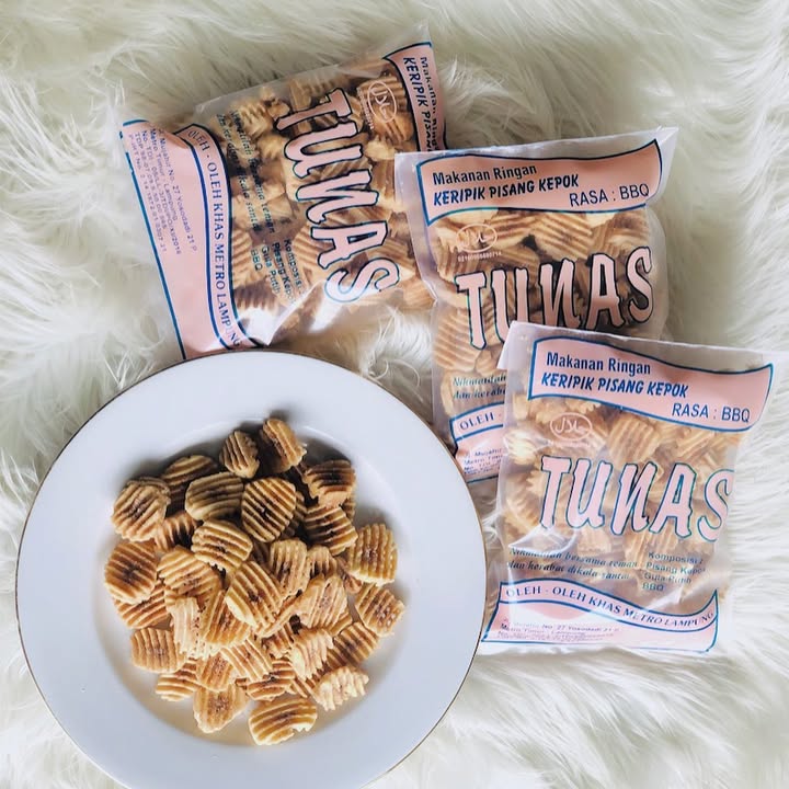 Keripik Pisang Kepok TUNAS – Rasa Barbeque