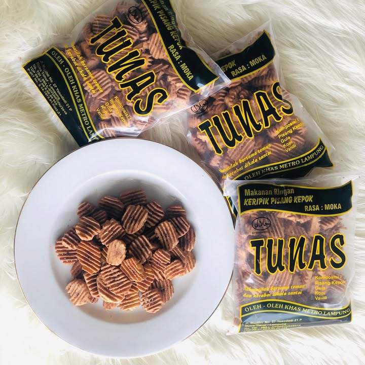 Keripik Pisang Kepok TUNAS – Rasa Moka
