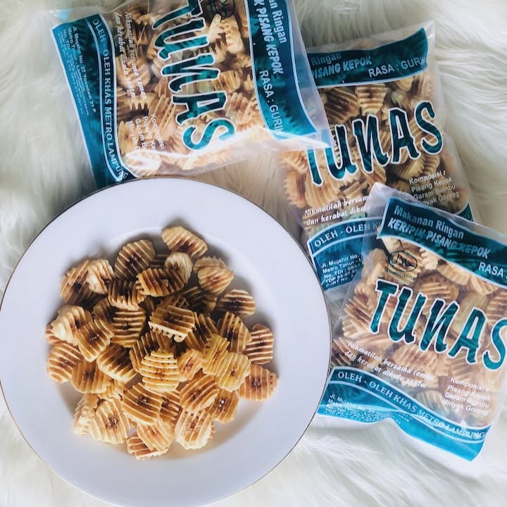 Keripik Pisang Kepok TUNAS – Rasa Gurih