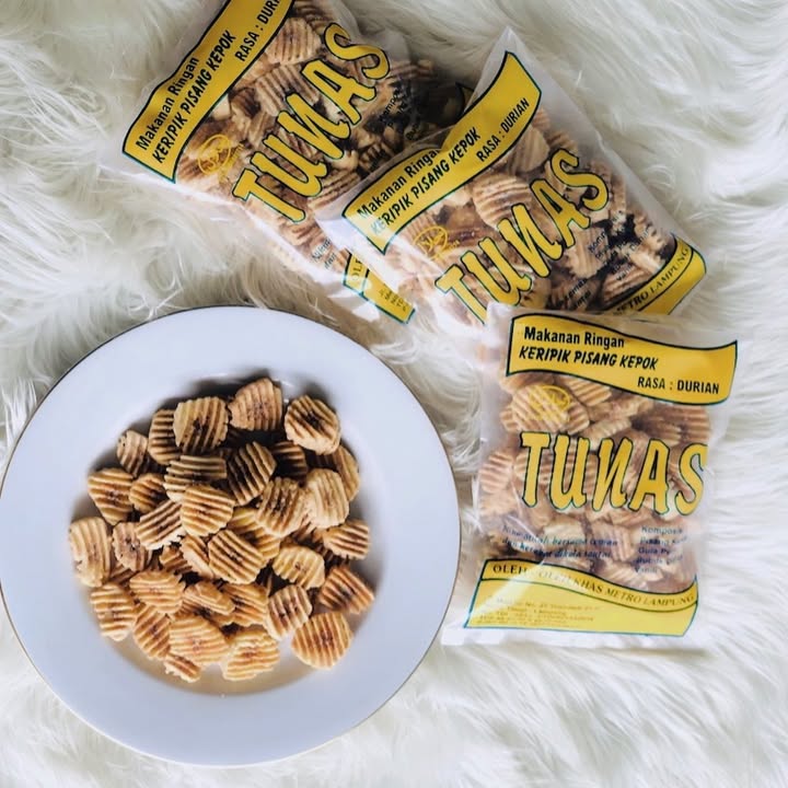 Keripik Pisang Kepok TUNAS – Rasa Durian